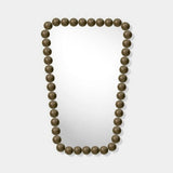 Zecchino Beaded Trapezoid Luxury Mirror, view 5