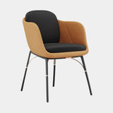 Nero Outdoor Dining Chair With Armrest