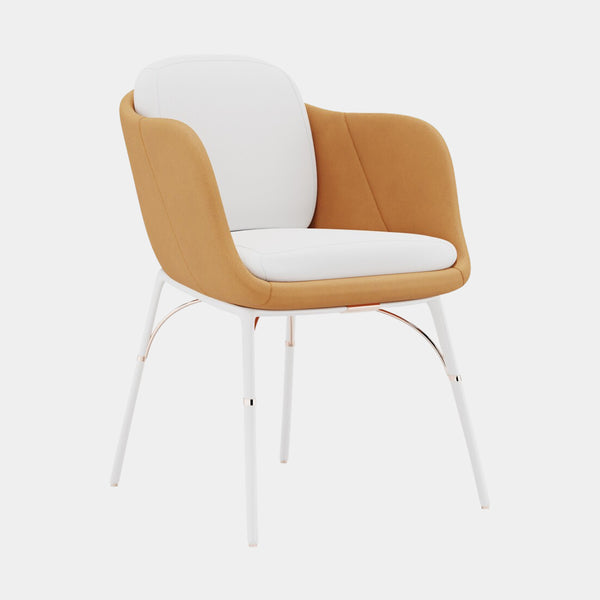 Nero Outdoor Dining Chair With Armrest
