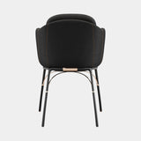 Nero Outdoor Dining Chair With Armrest