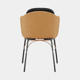 Nero Outdoor Dining Chair With Armrest