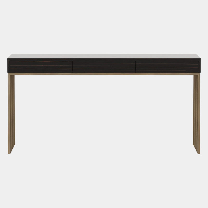 Angeliño High Gloss Ebony Console Table