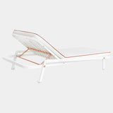 Ribbon Copper Plated Chrome Luxury Sunbed