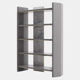 Arnault Marble Bookcase with Illuminated Back