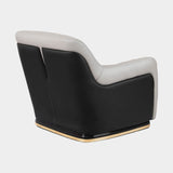 Atherton Upholstered Leather Luxury Armchair