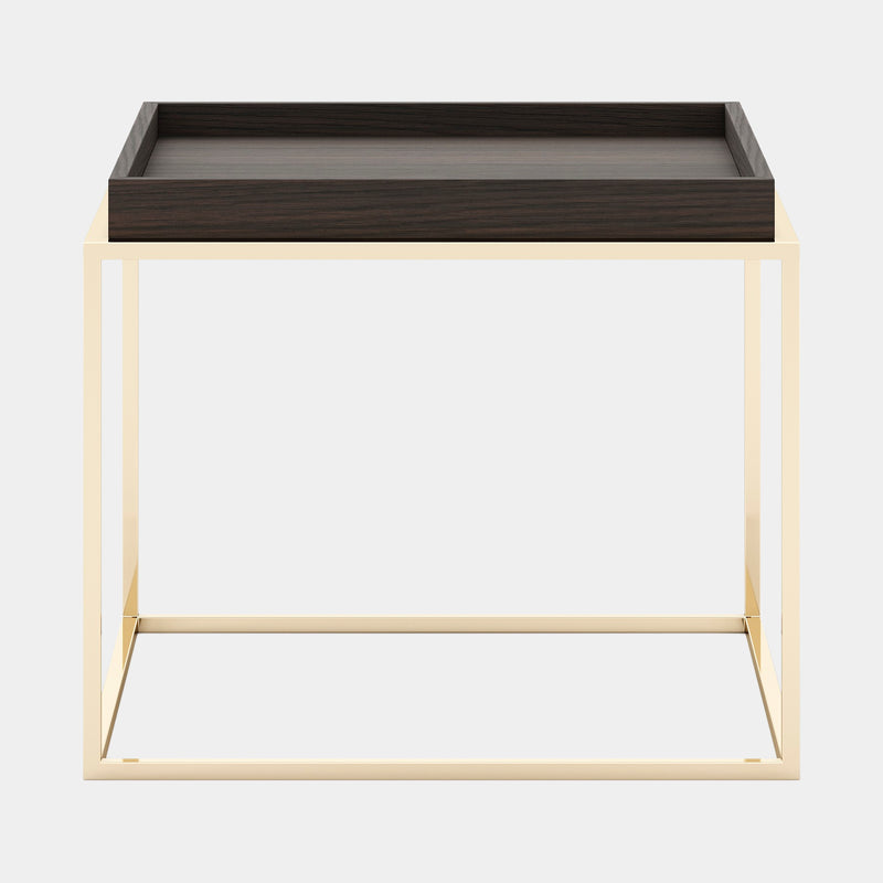 Azevedo Smoked Oak Matte Side Table