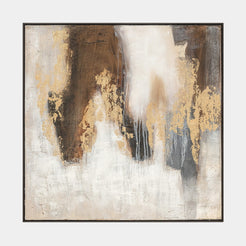 Boracay Luxury Golden Canvas Art