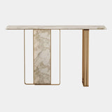 The Private Label Gold Console: Elegance & Sophistication in Marble