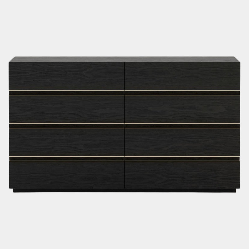 Cocoon Luxury Chest of Drawers with Polished Gold Detailing