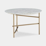 Coradia Carcasta Marble Coffee Table in Carcasta marble and Lucent Bronze