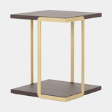 Corricella Luxury Side Table Antique Brushed Brass