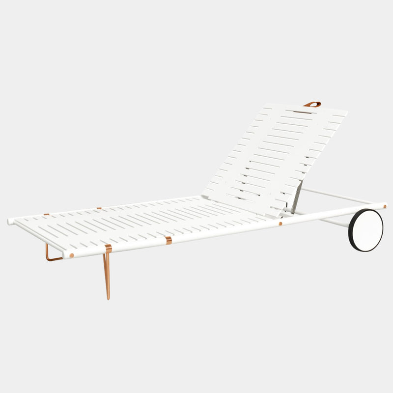 Noa Copper Plated Luxury Sunbed