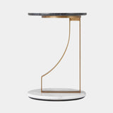 Dynasty Circular Marble Side Table