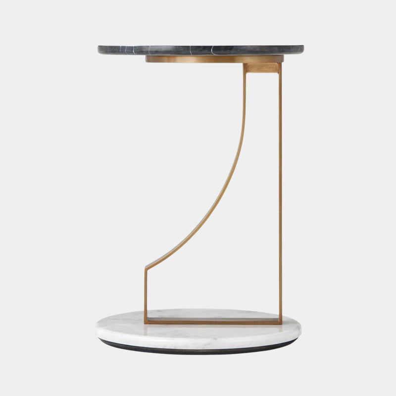 Dynasty Circular Marble Side Table