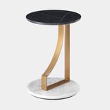 Dynasty Circular Marble Side Table