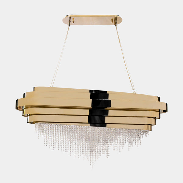 Galaxy Suspension Light with Swarovski Crystals