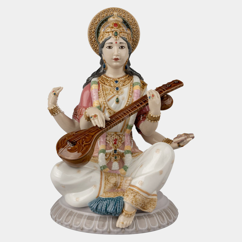 Goddess Saraswati Figurine