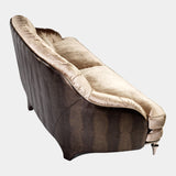 Modern Designer Sofa with Comfort: Visionnaire's Hagal Sofa. A statement piece featuring a diamond-quilted backrest, multiple density foam filling, and plush Memory Foam® cushions for ultimate comfort.