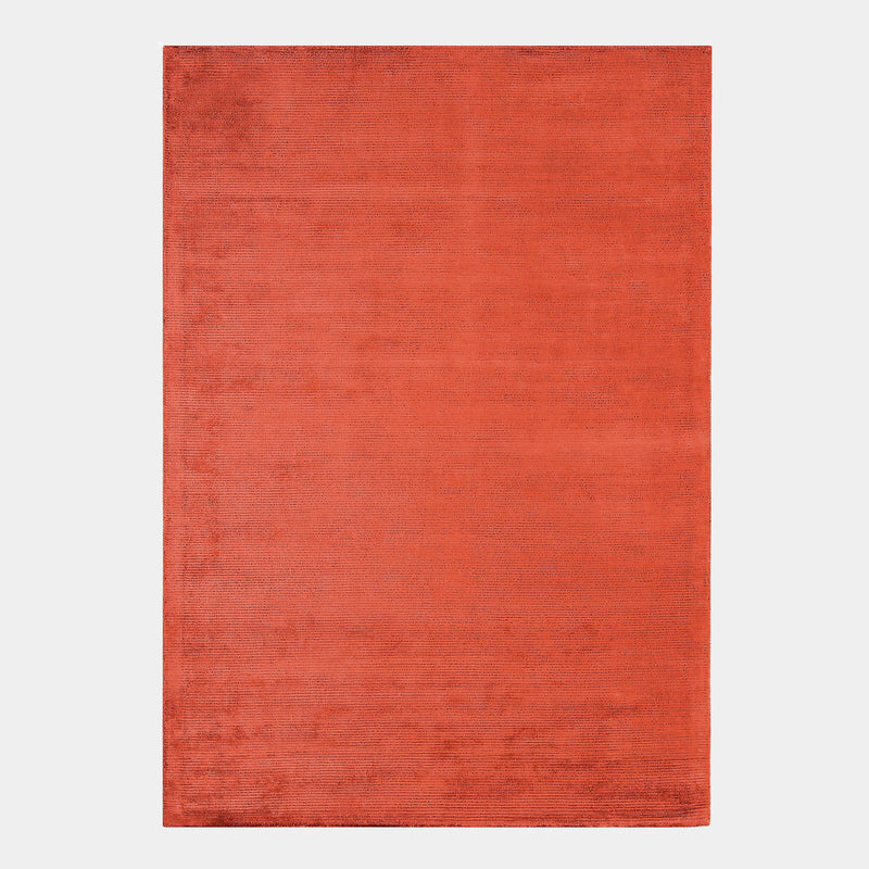 Hand-Woven Textured Rib Luxury Rug