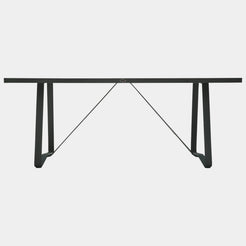 Horizon Carbon Matt Outdoor Dining Table