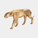 Luxury Gold Leaf Puma Statue