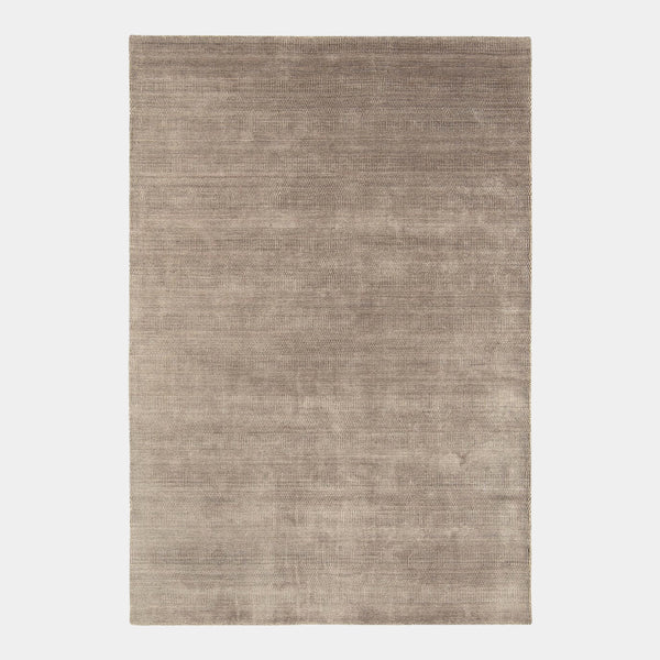 Luxury Viscose & Wool Weave Pattern Rug