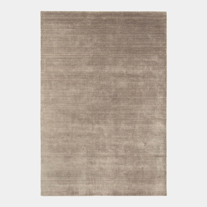 Luxury Viscose & Wool Weave Pattern Rug