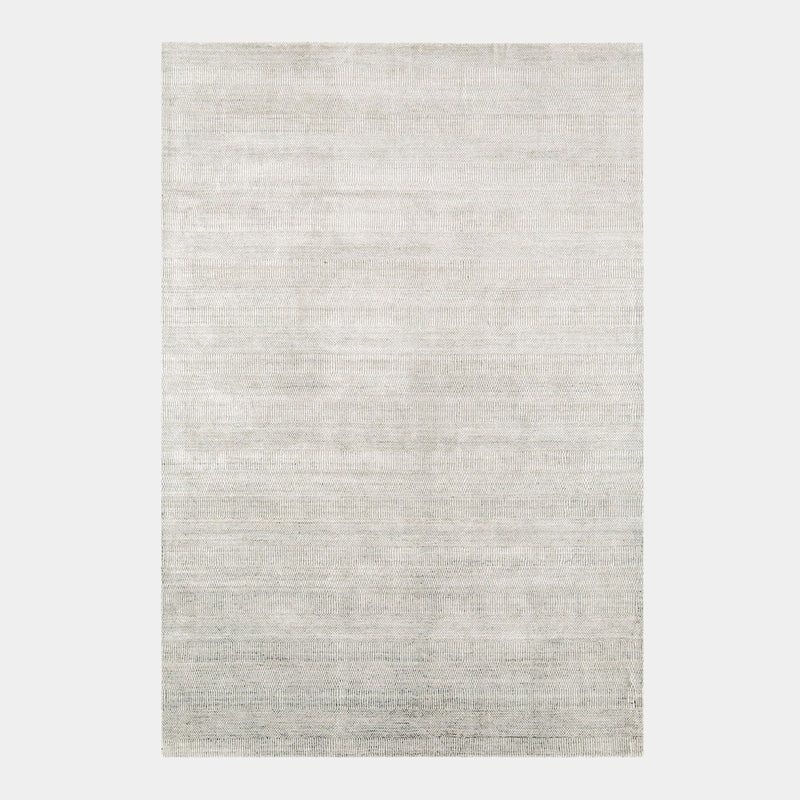 Luxury Viscose & Wool Weave Pattern Rug