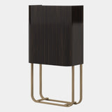 Melody High Gloss Ebony Bar Cabinet
