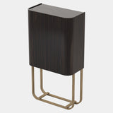 Melody High Gloss Ebony Bar Cabinet
