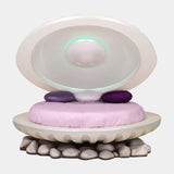Mermaid Shell Bed with Colour-Changing Lighting