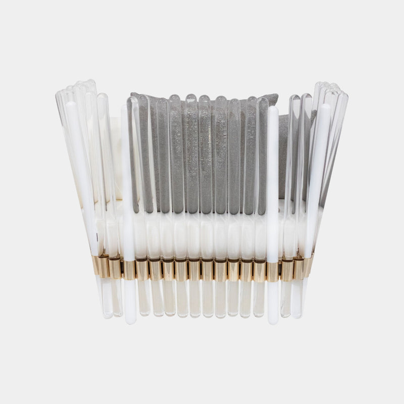 Houdini Luxury Outdoor Armchair with Acrylic Rod Structure