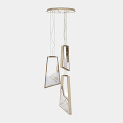 Montaione Gold Plated Crystal Luxury Suspension Lights