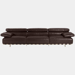 Visionnaire's Montparnasse Collection: Modular luxury reimagined. This Italian-designed sofa collection offers endless configurations in plush leather or fabric, for ultimate comfort and modern design.