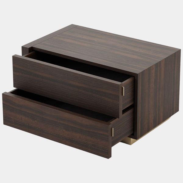 O'Hare Smoked Matte Eucalyptus Nightstand