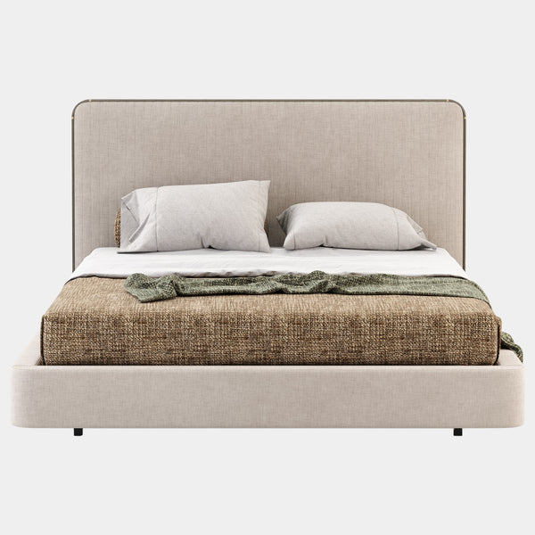 Orchard Luxury Upholstered Bed with Stitched Headboard
