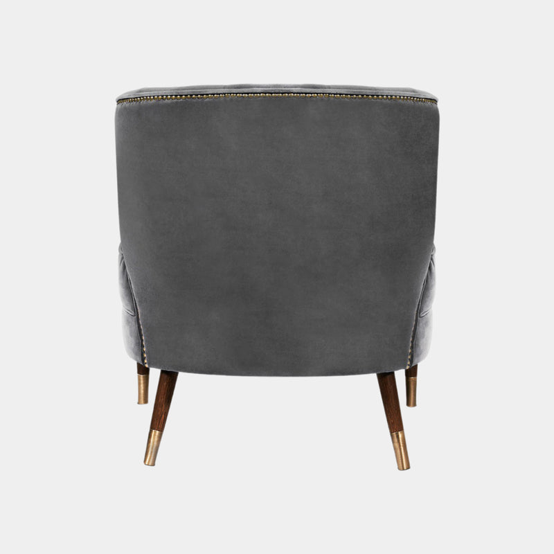 Otis Luxury Armchair with Soft Cotton Velvet