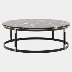 Ribeiro Porto Coffee Table with Marble Top