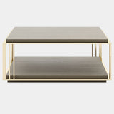 Rodrigues Golden Metal Coffee Table