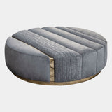 Giorgio Collection Charisma Round Ottoman, earlier photograph