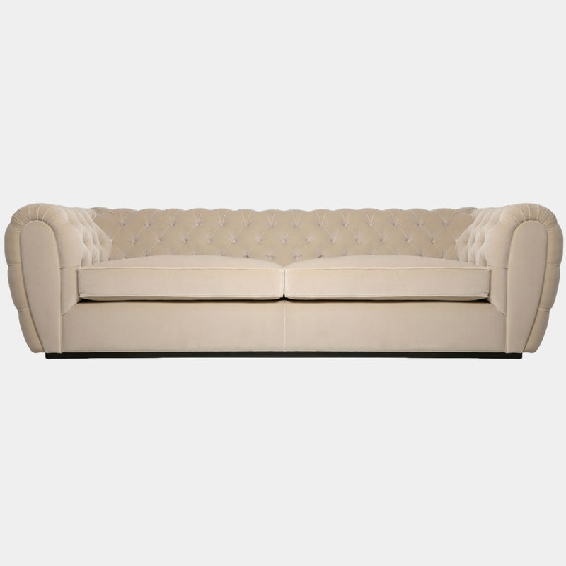The Markle Upholstered Sofa with Buttoned Back