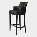 The Plush Carver Upholstered Bar Stool