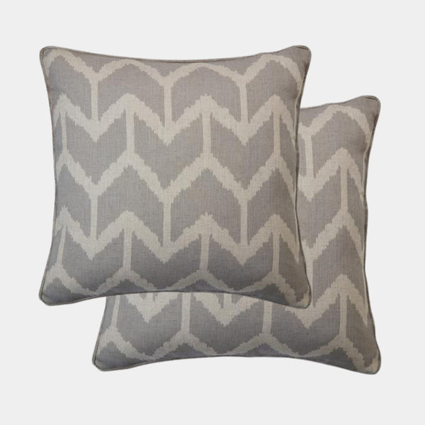 Togo Stone Contemporary Grey Cushion