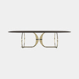 Vivienne Luxury Marble Dining Table, alternative angle